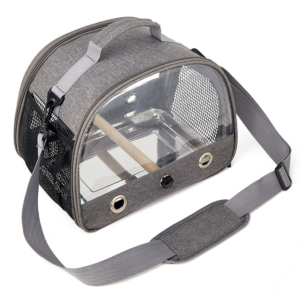 QS-107 Portable Pet Bird Cage 300D Oxford Cloth Transparent PVC Bird Carrying Bag Parrot Pigeon Carrier QS-107 Portable Pet Bird Cage 300D Oxford Cloth Transparent PVC Bird Carrying Bag Parrot Pigeon Carrier